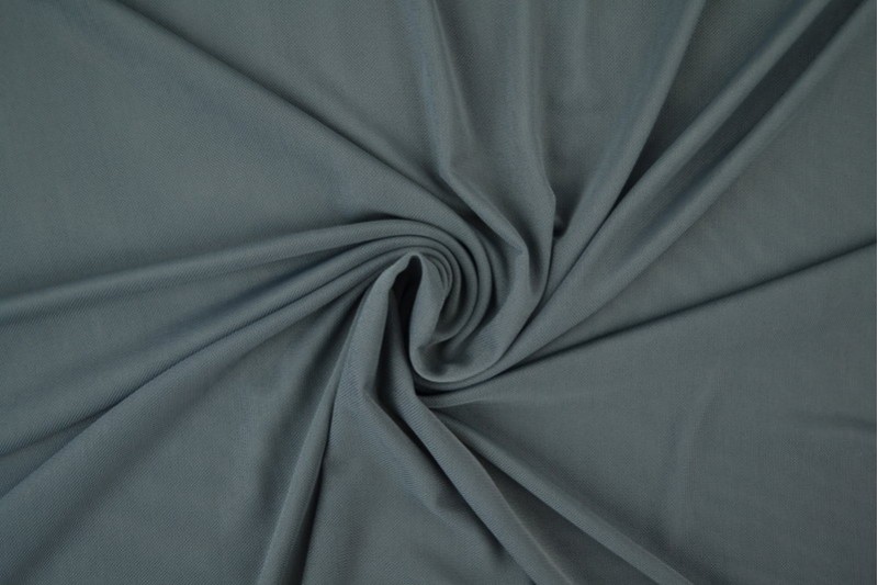 Lycra tule donker grijs