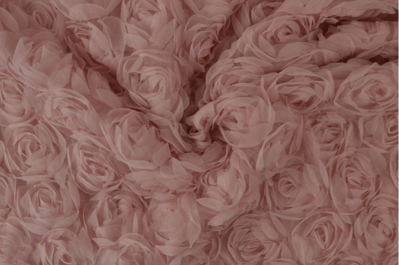 Mesh roses special oud roze