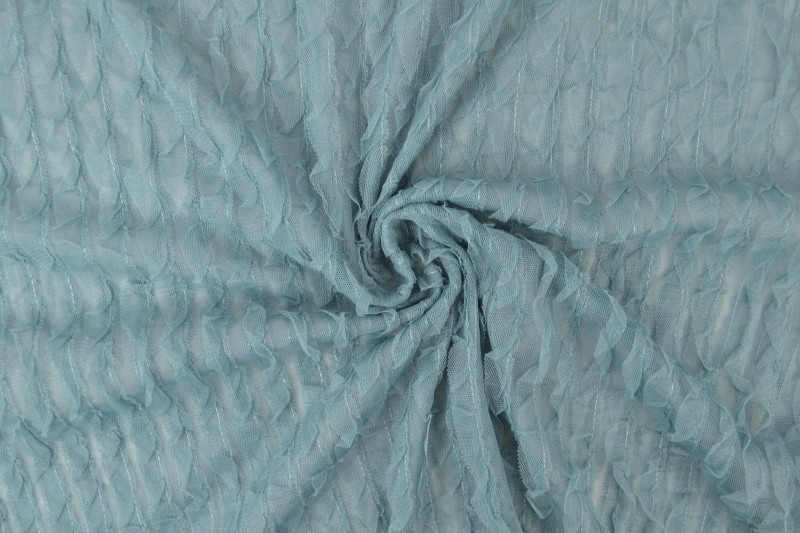 Mesh waves oud groen