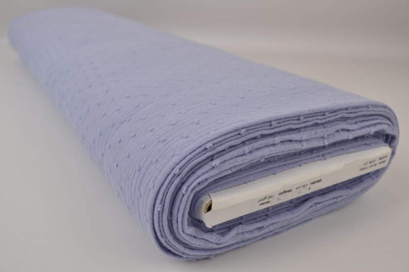 Mousseline dobby lavendel, rol