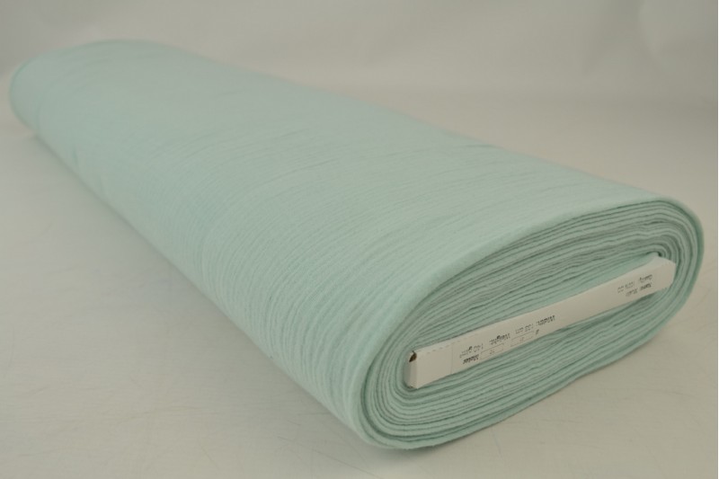 Mousseline (hydrofiel) licht mint, rol