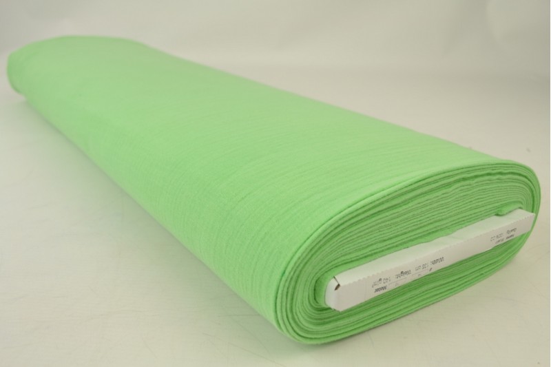 Mousseline (hydrofiel) mint groen, rol