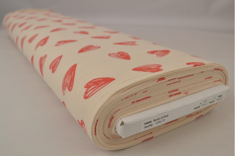 Mousseline print print 05-22, rol