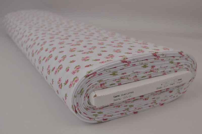 Mousseline print print 10-00, rol