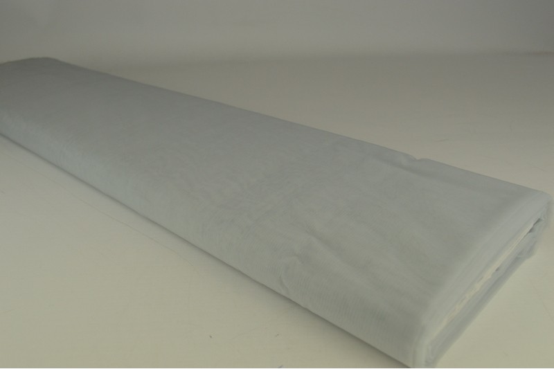 Organza zilvergrijs, rol