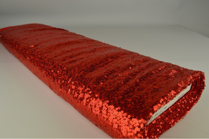 Pailletten klein rood, rol