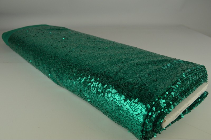 Pailletten klein turquoise, rol
