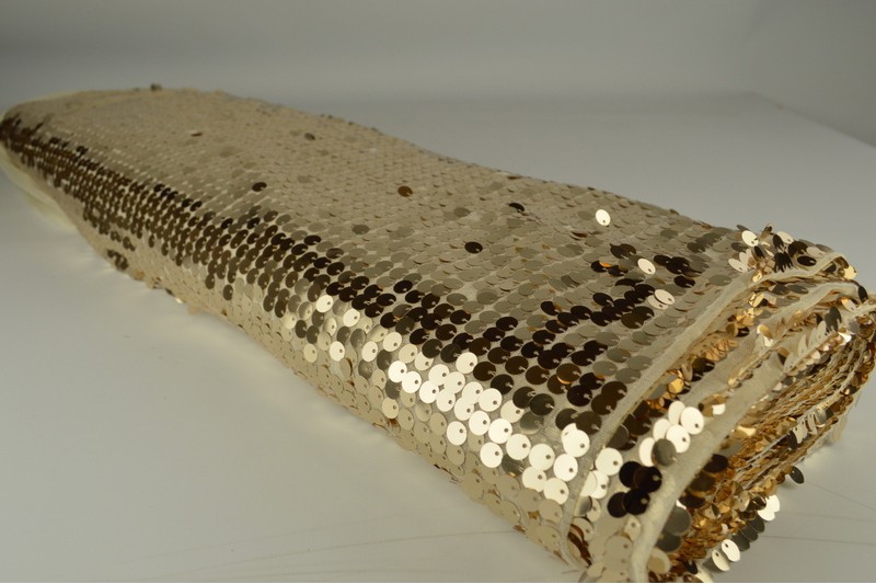Pailletten XL champagne, rol