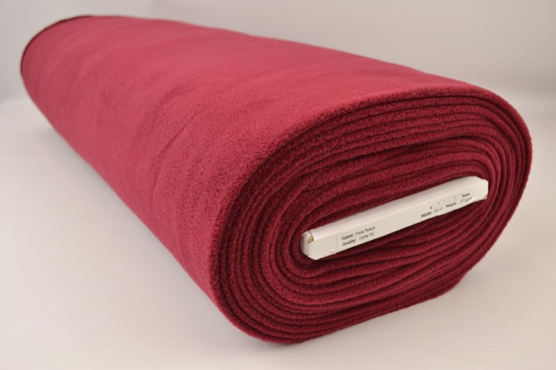 Polar fleece bordeaux, rol