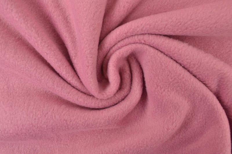 Polar fleece donker oud roze