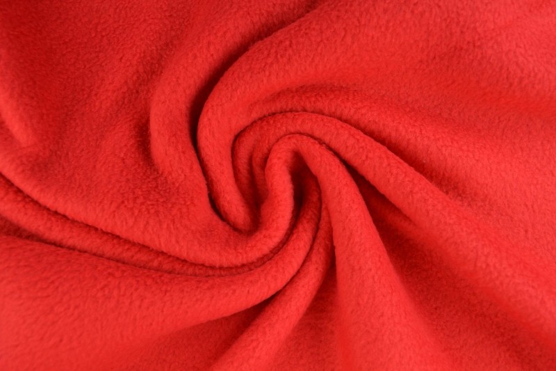 Polar fleece rood