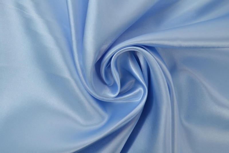 Satijn baby blauw