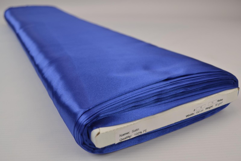 Satijn blauw, rol
