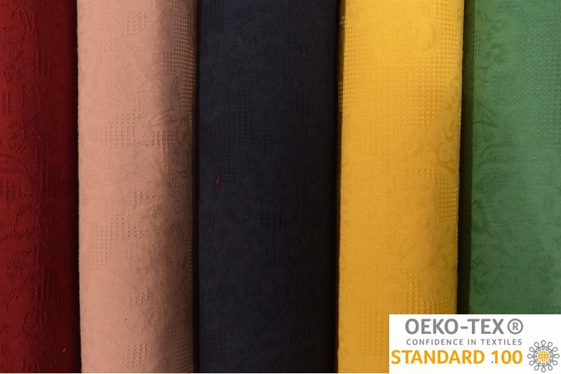 Katoen jacquard