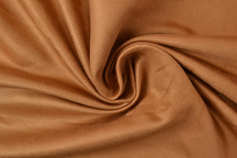 Suedine cognac
