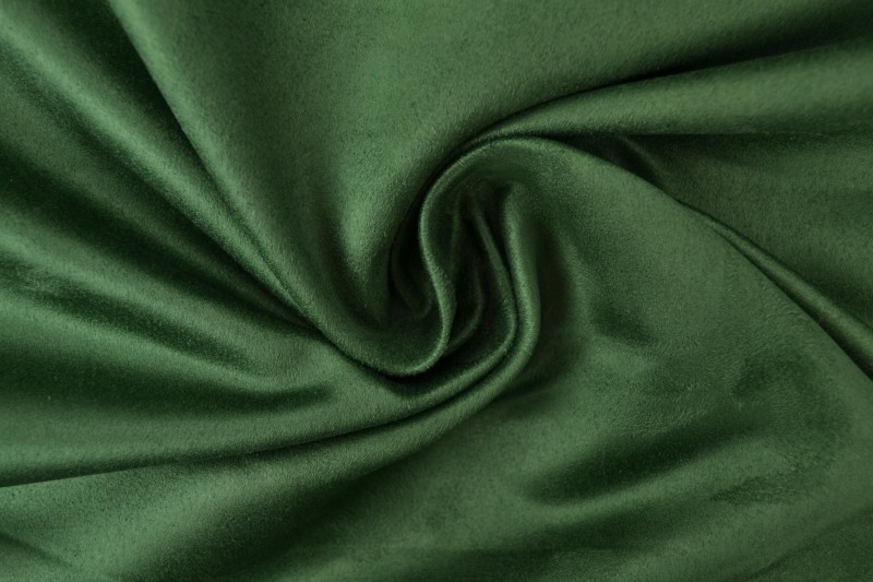 Suedine donker groen