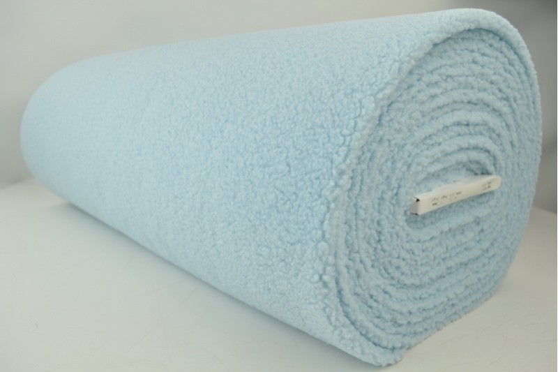 Teddy bont babyblauw, rol