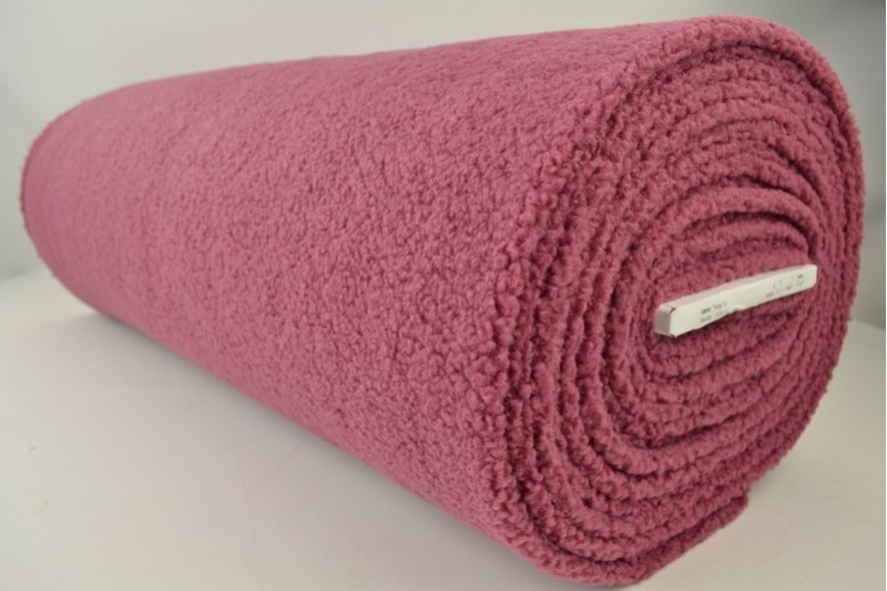 Teddy bont donker oud roze, rol