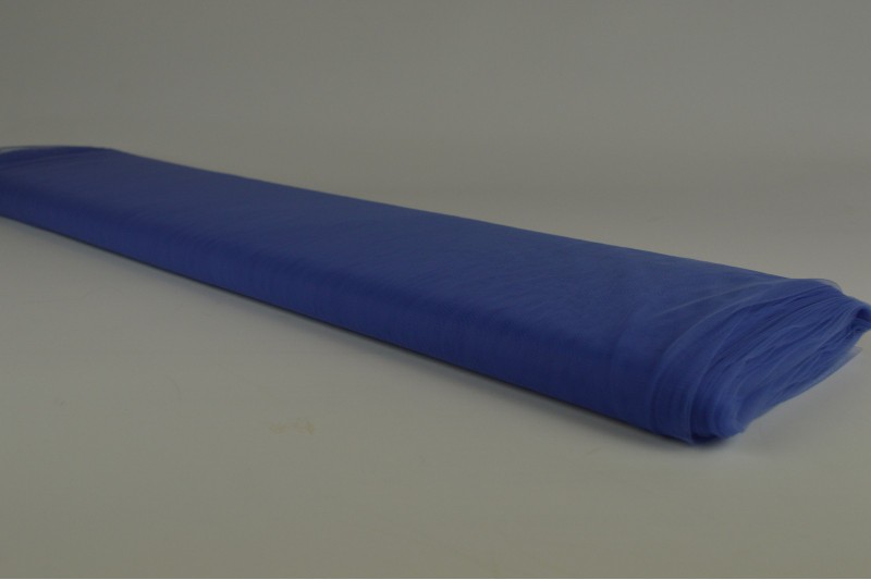 Tule zacht (bruidstule) blauw