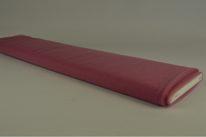 Tule zacht (bruidstule) donker oud roze
