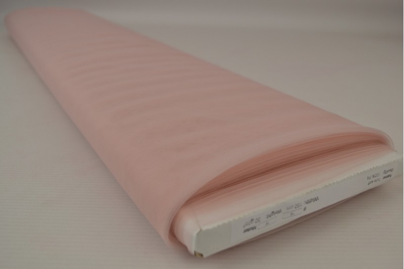 Tule zacht (bruidstule) oud roze (19)