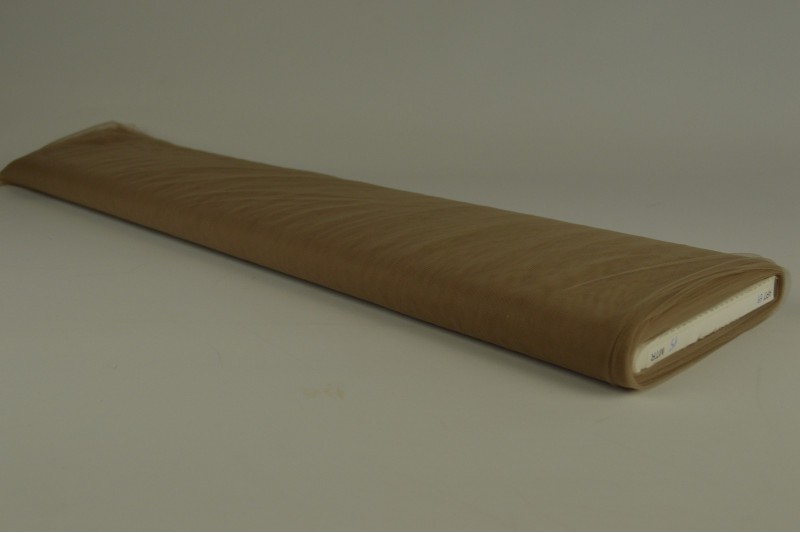 Tule zacht (bruidstule) taupe