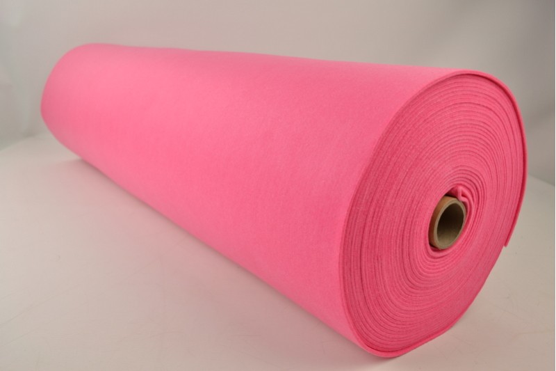 Vilt 3 mm fuchsia, rol