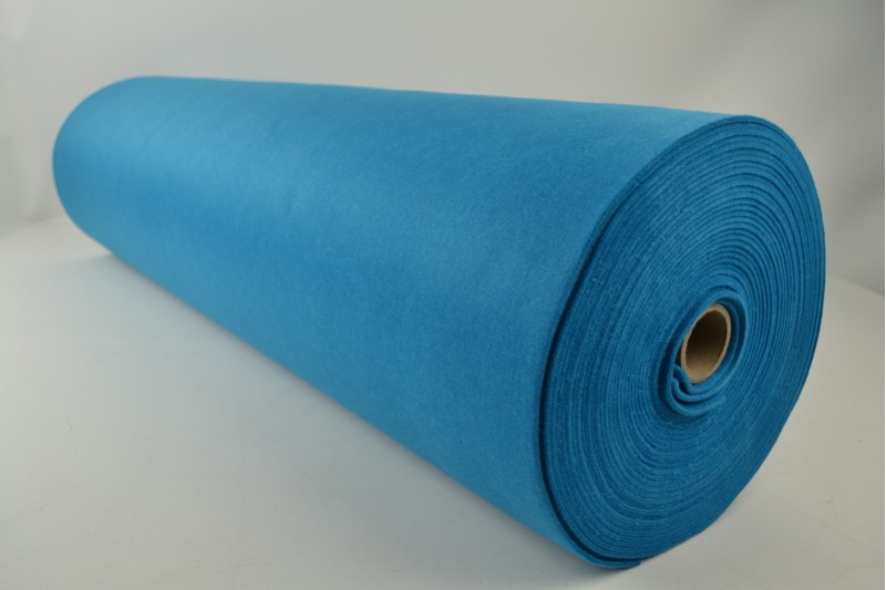 Vilt 3 mm petrol, rol
