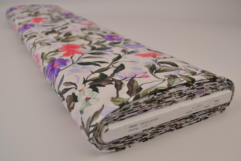 Viscose print 2093-03, rol