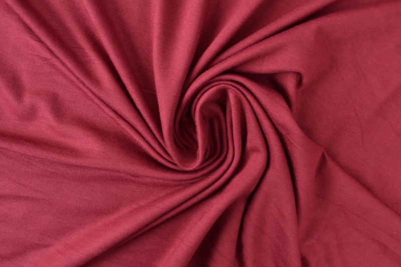 Viscose tricot bordeaux