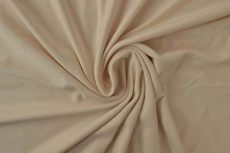 Viscose tricot champagne