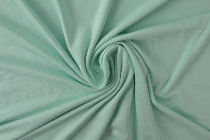 Viscose tricot licht mint