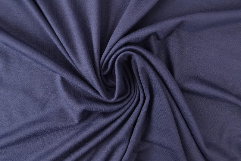 Viscose tricot navy