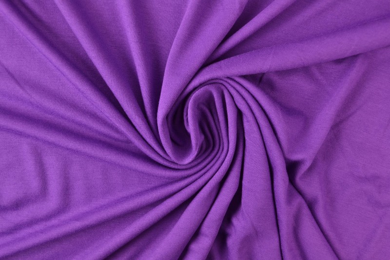 Viscose tricot paars