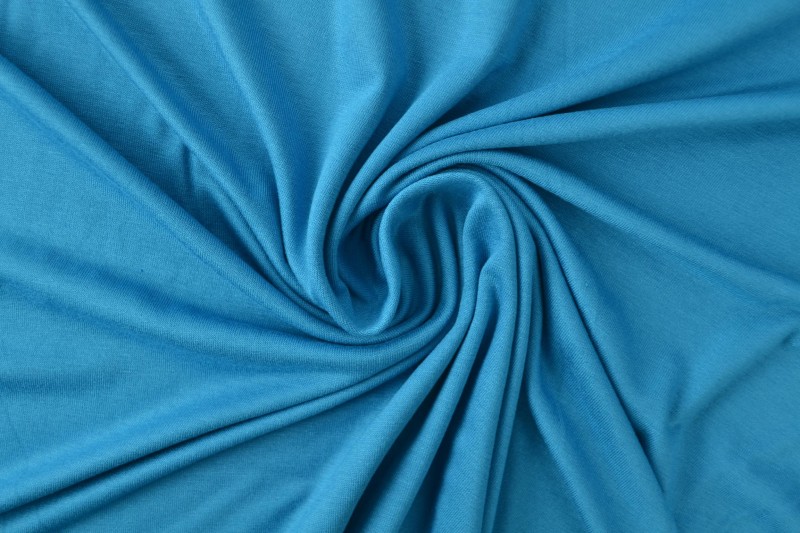 Viscose tricot petrol