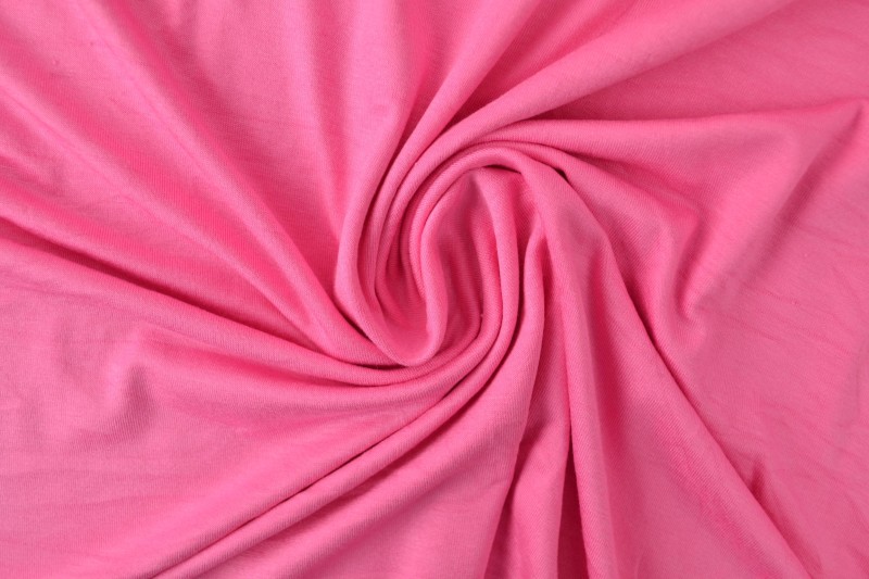 Viscose tricot roze