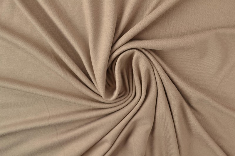 Viscose tricot taupe