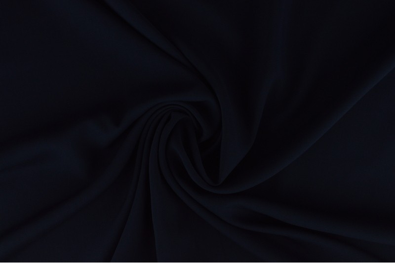Viscose navy blauw