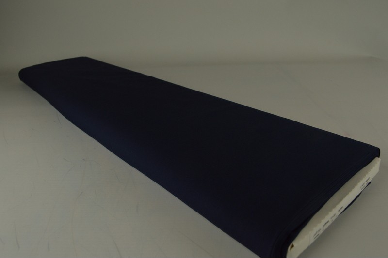 Viscose navy blauw, rol