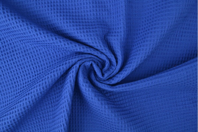 Wafelstof donkerblauw