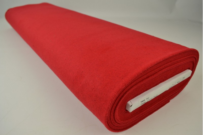 Wol 380 g/m² rood, rol