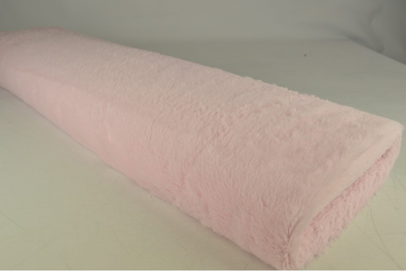 Zachte bont babyroze, rol