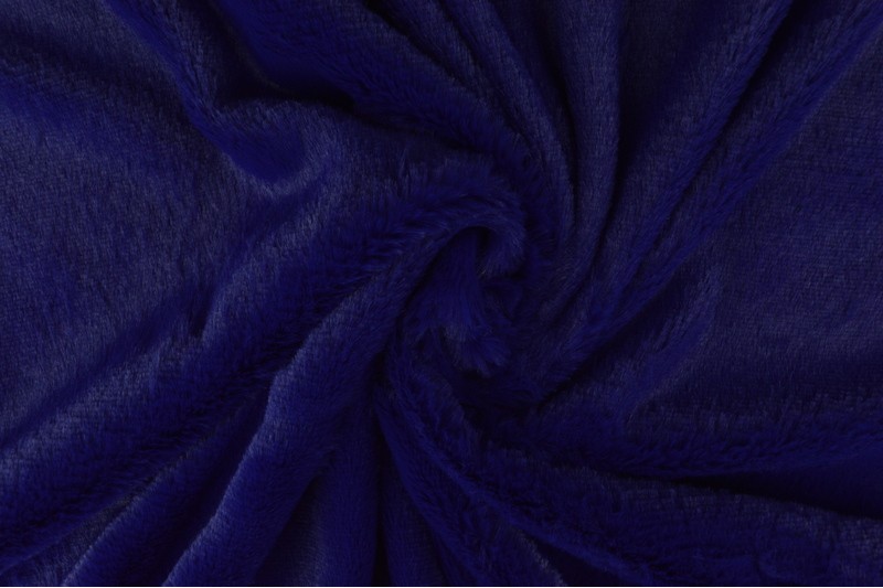 Zachte bont donkerblauw